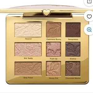 Too Faced Natural Eyes Eyeshadow Palette -with Chanel Makeup Pouch